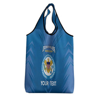 Custom US Virgin Islands Soccer Grocery Bag Go Dashing Eagles Sporty Style