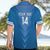 Custom US Virgin Islands Soccer Hawaiian Shirt Go Dashing Eagles Sporty Style - Wonder Print Shop