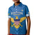 Custom US Virgin Islands Soccer Kid Polo Shirt Go Dashing Eagles Sporty Style - Wonder Print Shop