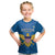 Custom US Virgin Islands Soccer Kid T Shirt Go Dashing Eagles Sporty Style - Wonder Print Shop