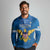 Custom US Virgin Islands Soccer Long Sleeve Polo Shirt Go Dashing Eagles Sporty Style - Wonder Print Shop
