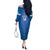 Custom US Virgin Islands Soccer Off The Shoulder Long Sleeve Dress Go Dashing Eagles Sporty Style - Wonder Print Shop