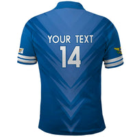 Custom US Virgin Islands Soccer Polo Shirt Go Dashing Eagles Sporty Style - Wonder Print Shop