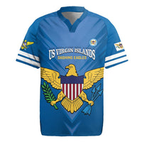 Custom US Virgin Islands Soccer Rugby Jersey Go Dashing Eagles Sporty Style - Wonder Print Shop