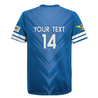 Custom US Virgin Islands Soccer Rugby Jersey Go Dashing Eagles Sporty Style - Wonder Print Shop