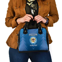 Custom US Virgin Islands Soccer Shoulder Handbag Go Dashing Eagles Sporty Style - Wonder Print Shop