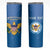 Custom US Virgin Islands Soccer Skinny Tumbler Go Dashing Eagles Sporty Style - Wonder Print Shop