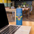 Custom US Virgin Islands Soccer Skinny Tumbler Go Dashing Eagles Sporty Style - Wonder Print Shop