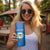 Custom US Virgin Islands Soccer Skinny Tumbler Go Dashing Eagles Sporty Style - Wonder Print Shop