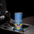 Custom US Virgin Islands Soccer Skinny Tumbler Go Dashing Eagles Sporty Style - Wonder Print Shop