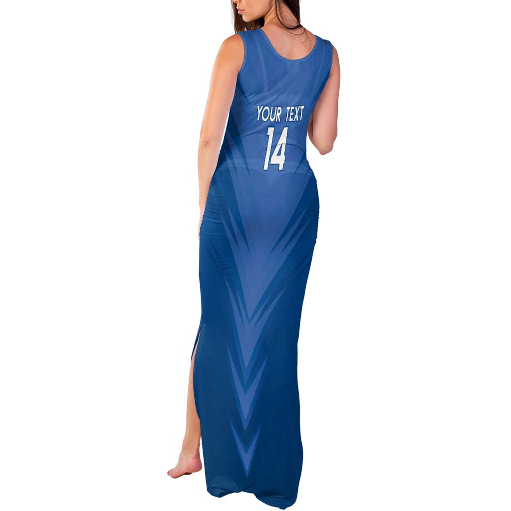 Custom US Virgin Islands Soccer Tank Maxi Dress Go Dashing Eagles Sporty Style - Wonder Print Shop