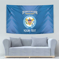 Custom US Virgin Islands Soccer Tapestry Go Dashing Eagles Sporty Style - Wonder Print Shop