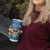 Custom US Virgin Islands Soccer Tumbler Cup Go Dashing Eagles Sporty Style - Wonder Print Shop