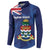 Personalised Cayman Islands Button Sweatshirt Coat Of Arms Grunge Style - Wonder Print Shop