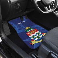 Personalised Cayman Islands Car Mats Coat Of Arms Grunge Style - Wonder Print Shop