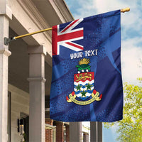 Personalised Cayman Islands Garden Flag Coat Of Arms Grunge Style - Wonder Print Shop