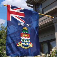 Personalised Cayman Islands Garden Flag Coat Of Arms Grunge Style - Wonder Print Shop