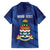 Personalised Cayman Islands Hawaiian Shirt Coat Of Arms Grunge Style - Wonder Print Shop