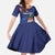 Personalised Cayman Islands Kid Short Sleeve Dress Coat Of Arms Grunge Style - Wonder Print Shop