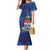 Personalised Cayman Islands Mermaid Dress Coat Of Arms Grunge Style - Wonder Print Shop