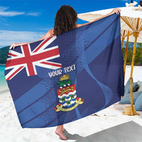 Personalised Cayman Islands Sarong Coat Of Arms Grunge Style - Wonder Print Shop