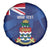 Personalised Cayman Islands Spare Tire Cover Coat Of Arms Grunge Style - Wonder Print Shop
