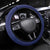 Cayman Islands Steering Wheel Cover Coat Of Arms Grunge Style - Wonder Print Shop