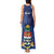 Personalised Cayman Islands Tank Maxi Dress Coat Of Arms Grunge Style - Wonder Print Shop