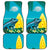 Blue Iguana Cayman Islands Car Mats Turquoise Tropical Vibes - Wonder Print Shop