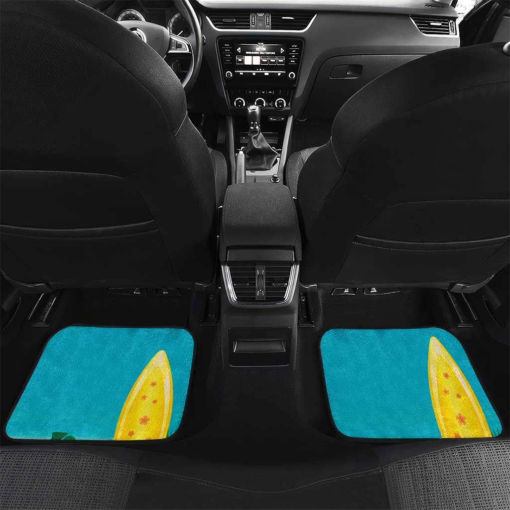 Blue Iguana Cayman Islands Car Mats Turquoise Tropical Vibes - Wonder Print Shop