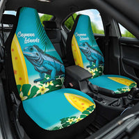 Blue Iguana Cayman Islands Car Seat Cover Turquoise Tropical Vibes - Wonder Print Shop
