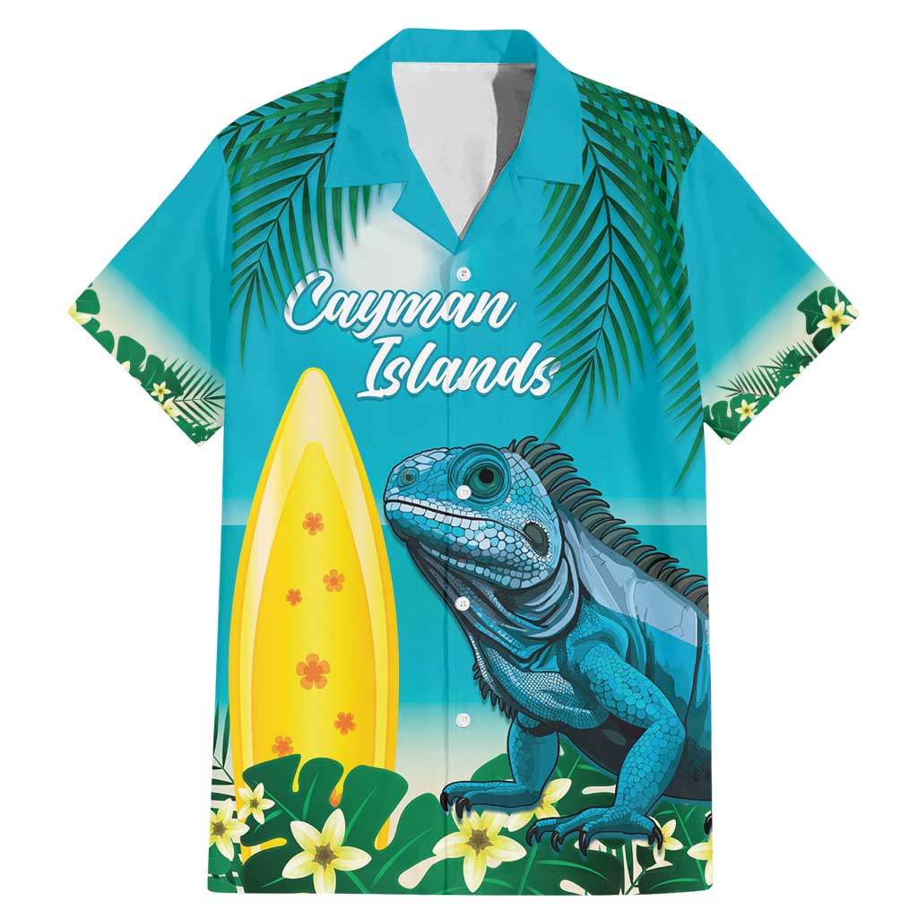 Blue Iguana Cayman Islands Family Matching Mermaid Dress and Hawaiian Shirt Turquoise Tropical Vibes - Wonder Print Shop