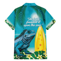 Blue Iguana Cayman Islands Family Matching Mermaid Dress and Hawaiian Shirt Turquoise Tropical Vibes - Wonder Print Shop