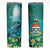 Blue Iguana Cayman Islands Skinny Tumbler Turquoise Tropical Vibes - Wonder Print Shop