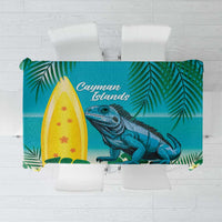 Blue Iguana Cayman Islands Tablecloth Turquoise Tropical Vibes - Wonder Print Shop
