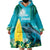 Blue Iguana Cayman Islands Wearable Blanket Hoodie Turquoise Tropical Vibes - Wonder Print Shop