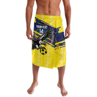 Ecuador Football Custom Lavalava 2026 Vamos La Tri Yellow South America Pattern - Wonder Print Shop