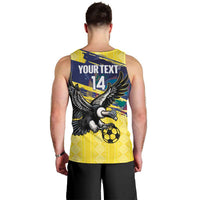 Ecuador Football Custom Men Tank Top 2026 Vamos La Tri Yellow South America Pattern - Wonder Print Shop