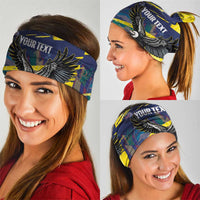 Ecuador Football Custom Neck Gaiter 2026 Vamos La Tri Yellow South America Pattern - Wonder Print Shop