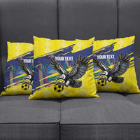 Ecuador Football Custom Pillow Cover 2026 Vamos La Tri Yellow South America Pattern - Wonder Print Shop