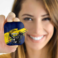 Ecuador Football Custom AirPods Case 2026 Vamos La Tri Blue South America Pattern - Wonder Print Shop
