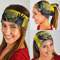 Ecuador Football Custom Neck Gaiter 2026 Vamos La Tri Blue South America Pattern - Wonder Print Shop