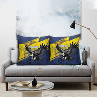 Ecuador Football Custom Pillow Cover 2026 Vamos La Tri Blue South America Pattern - Wonder Print Shop