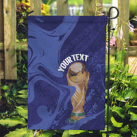 Paraguay Football Custom Garden Flag 2026 La Albirroja Marble Pattern - Wonder Print Shop