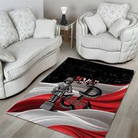 Little Insurrectionist Warsaw Uprising Poland Area Rug Honoring 1944 Child Soldiers