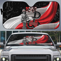 Little Insurrectionist Warsaw Uprising Poland Auto Sun Shade Honoring 1944 Child Soldiers