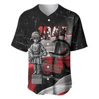 Little Insurrectionist Warsaw Uprising Poland Baseball Jersey Honoring 1944 Child Soldiers
