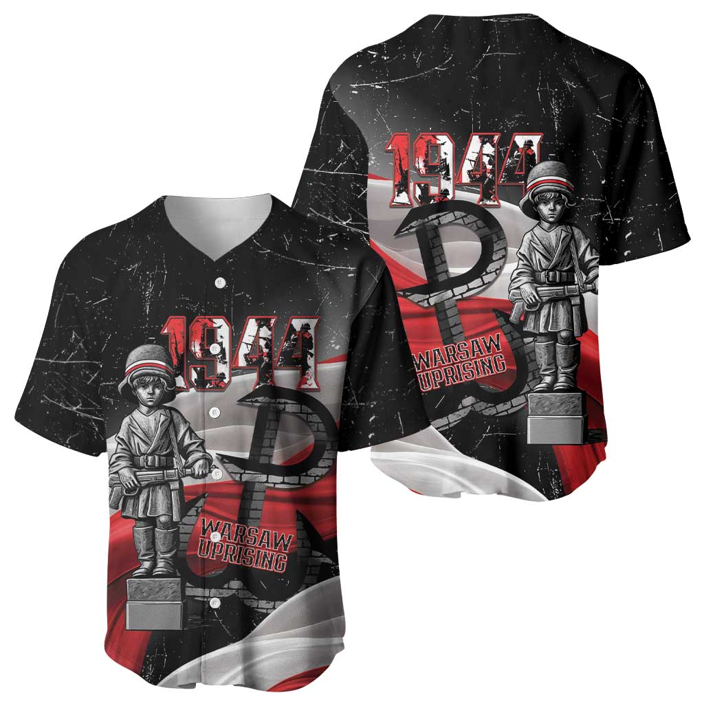 Little Insurrectionist Warsaw Uprising Poland Baseball Jersey Honoring 1944 Child Soldiers