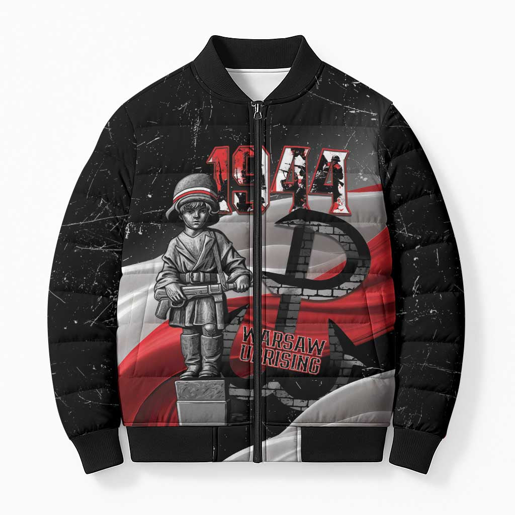 Little Insurrectionist Warsaw Uprising Poland Bomber Puffer Jacket Honoring 1944 Child Soldiers