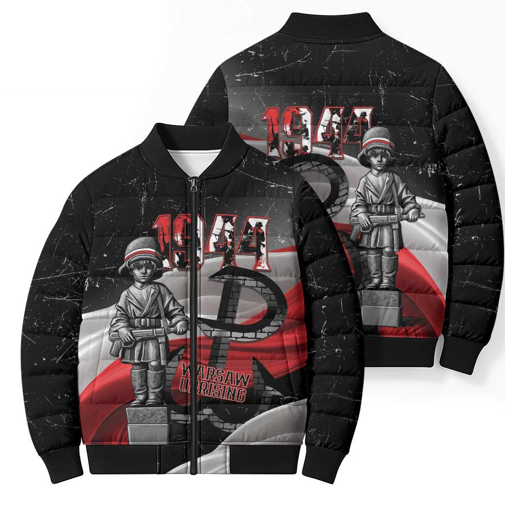 Little Insurrectionist Warsaw Uprising Poland Bomber Puffer Jacket Honoring 1944 Child Soldiers